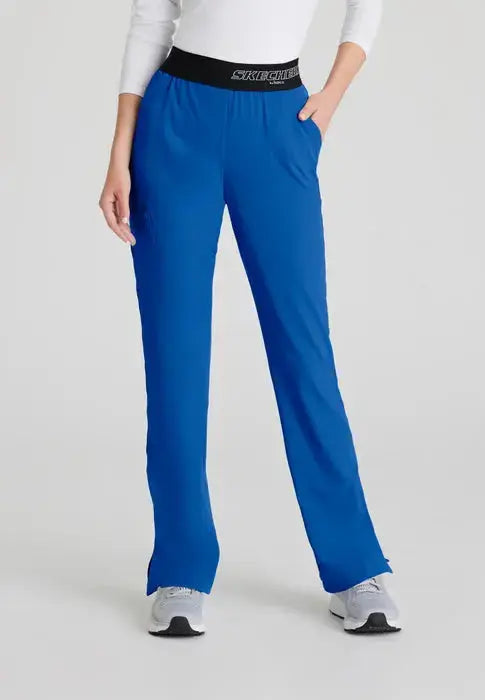 Skechers by Barco Women's Mid-Rise Breeze Scrub Pant SK202